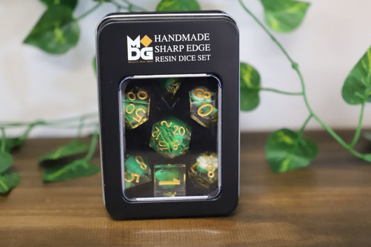 Frog 7 Dice Set