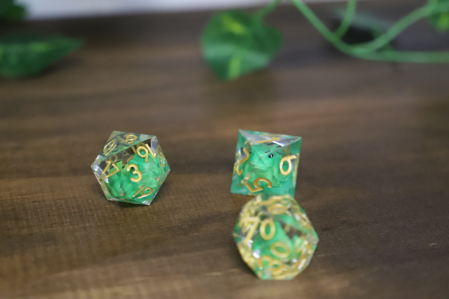 Frog 7 Dice Set