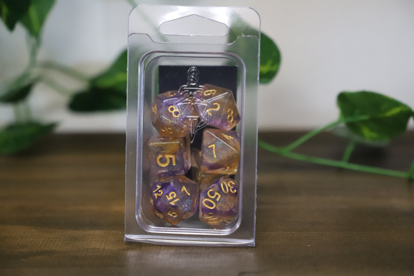 Unicorn Royal Sunset Dice - Set Of 7