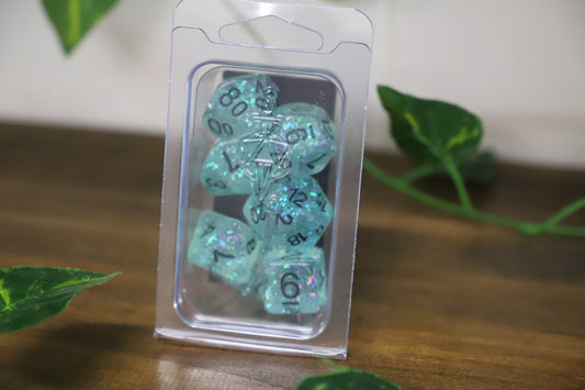 Flash Dice - Teal Dice Set