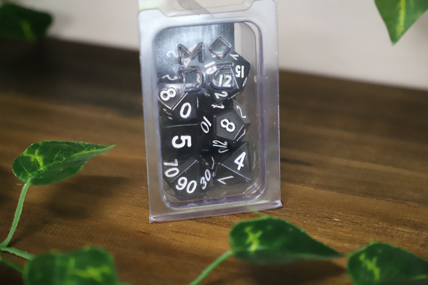 Solid Metal: Black Dice Set