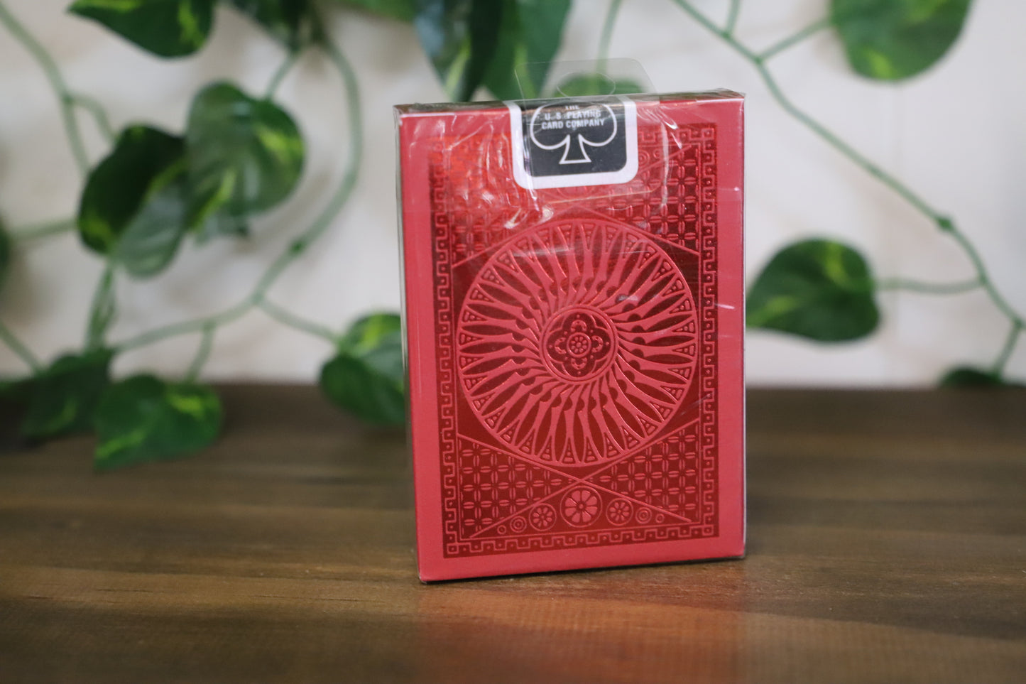 Tally-ho Metalluxe Red Playing Cards