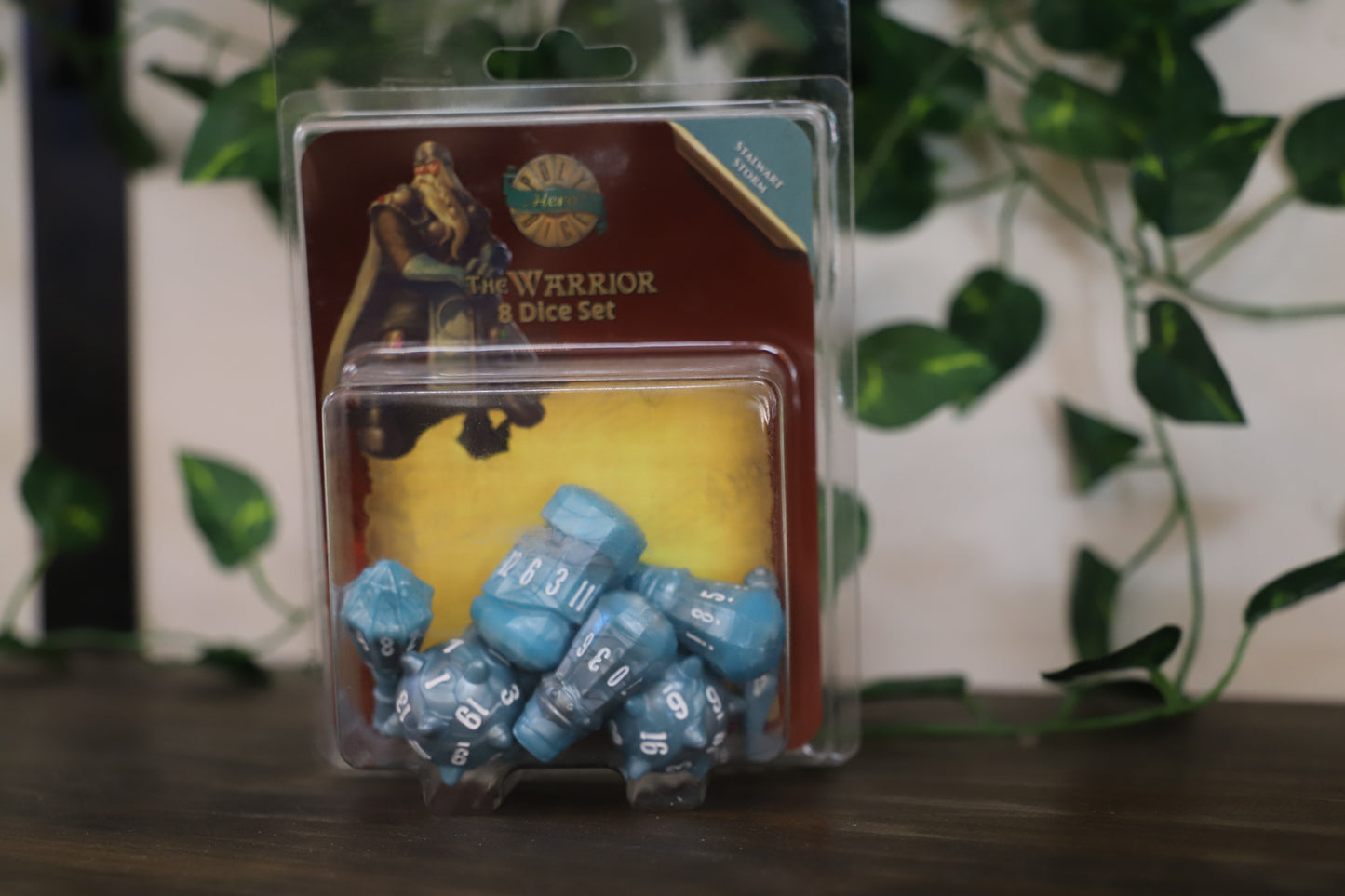 Warrior 8 Dice Set Stalwart Storm