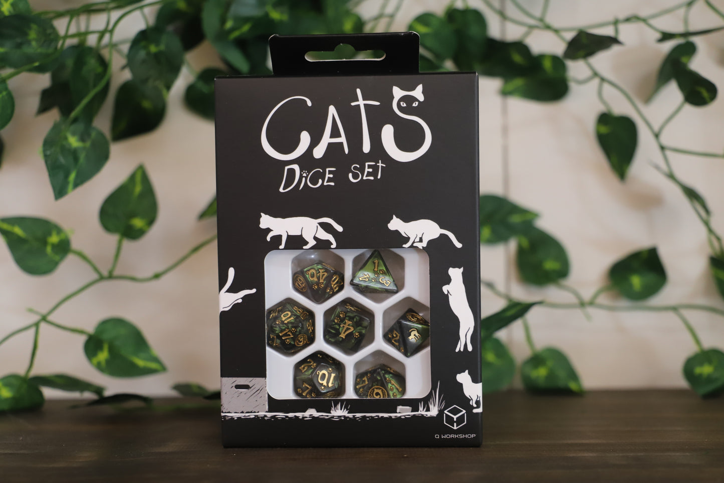 Cats Pixel 7 Dice Set