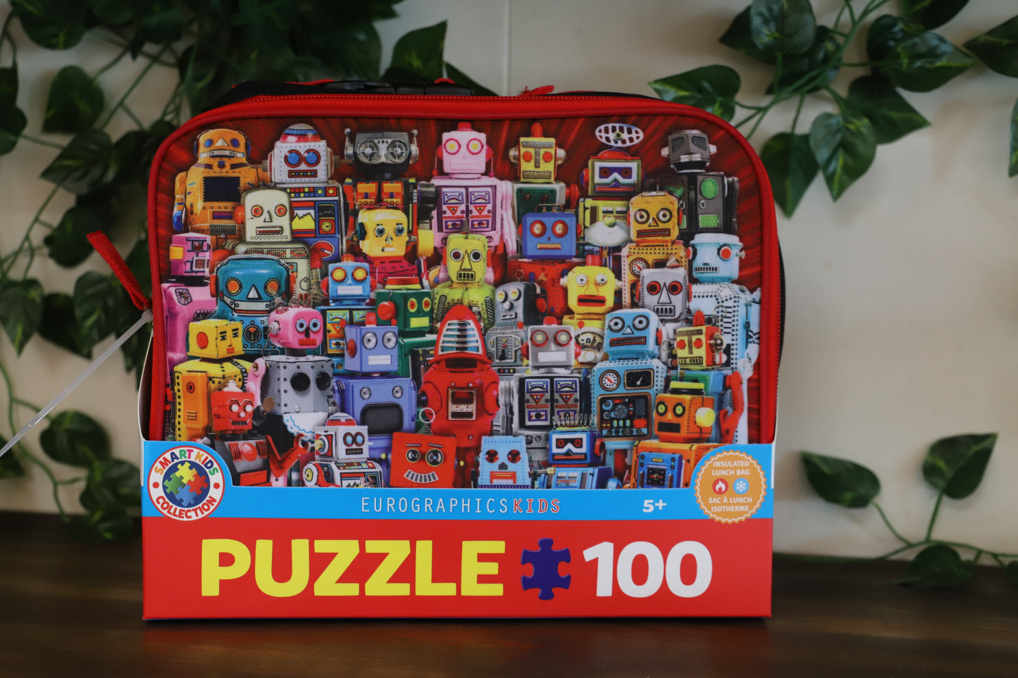 Robots- Lunch Box And Puzzle