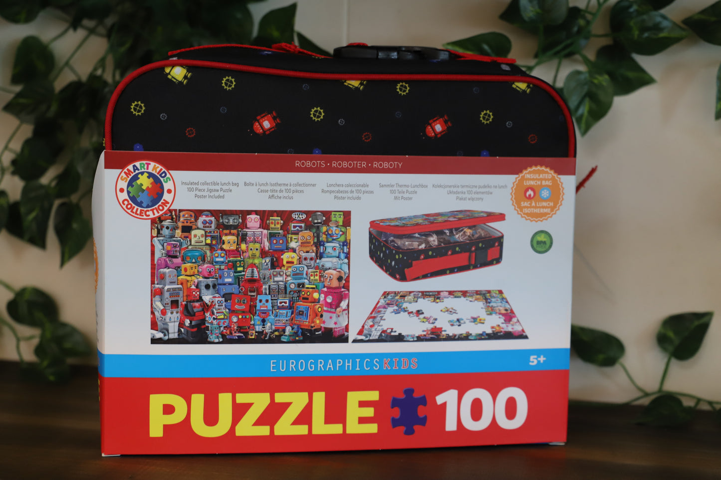 Robots- Lunch Box And Puzzle