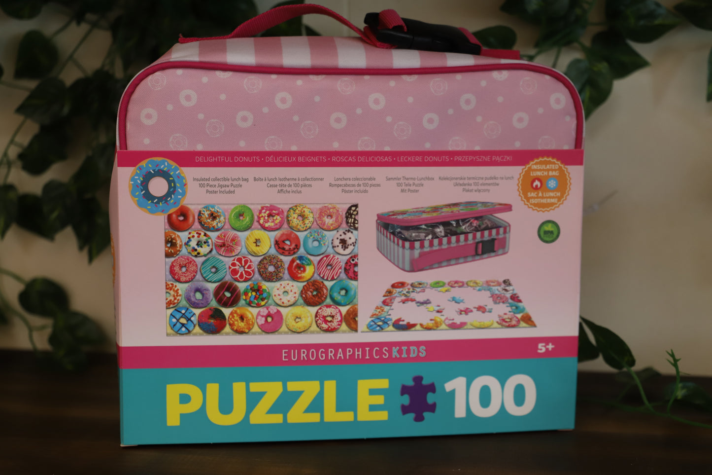 Donuts- Lunch Box And Puzzle