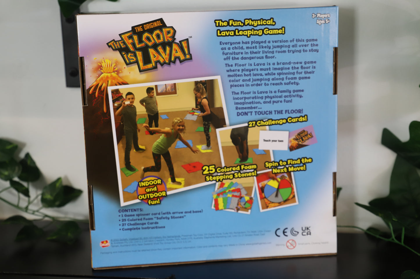 The Floor Is Lava Leaping Game