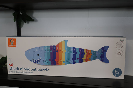 Shark 26 Piece Alphabet Puzzle
