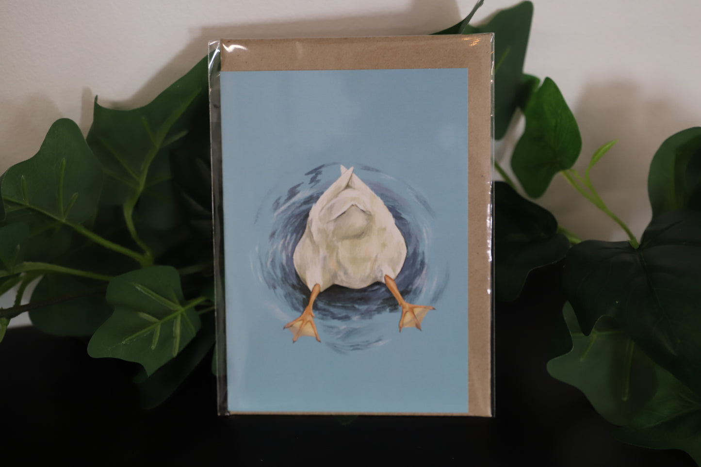 Butt Quack Greeting Card