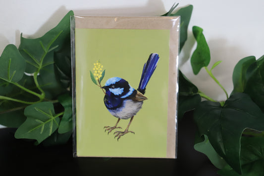 Fairy-wren Greeting Card