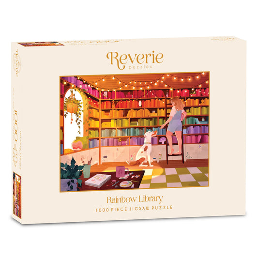 Rainbow Library by Reverie Puzzles 1000pc