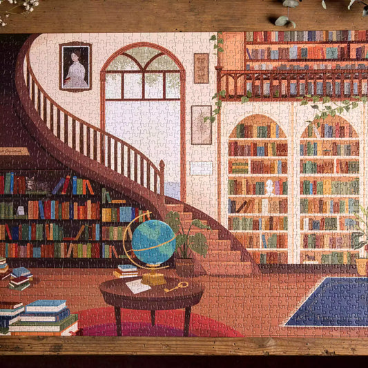 At The Library 1000pc