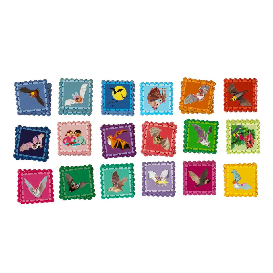 Square Memory Games - Bats