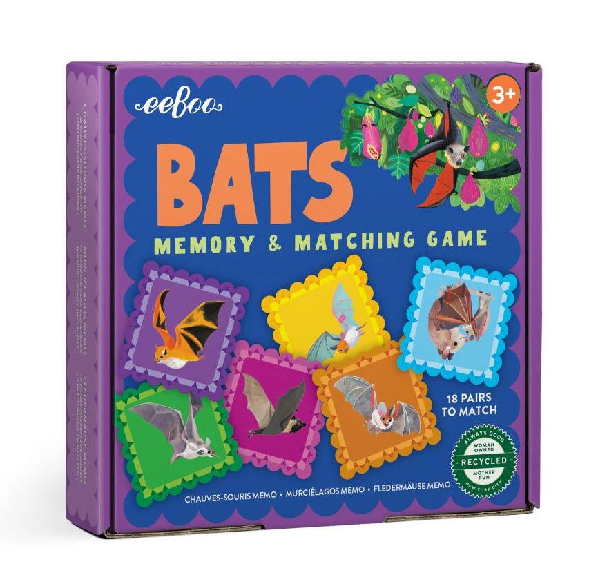 Square Memory Games - Bats