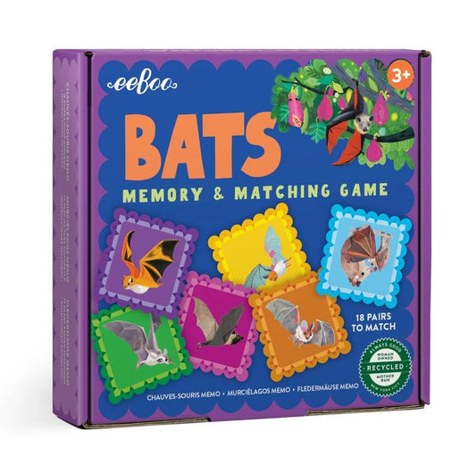 Square Memory Games - Bats