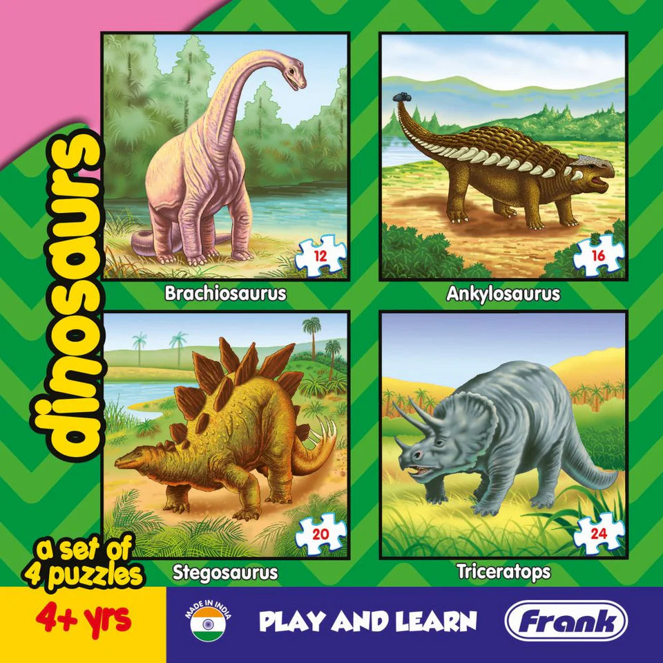 Dinosaurs - Play & Learn Puzzles