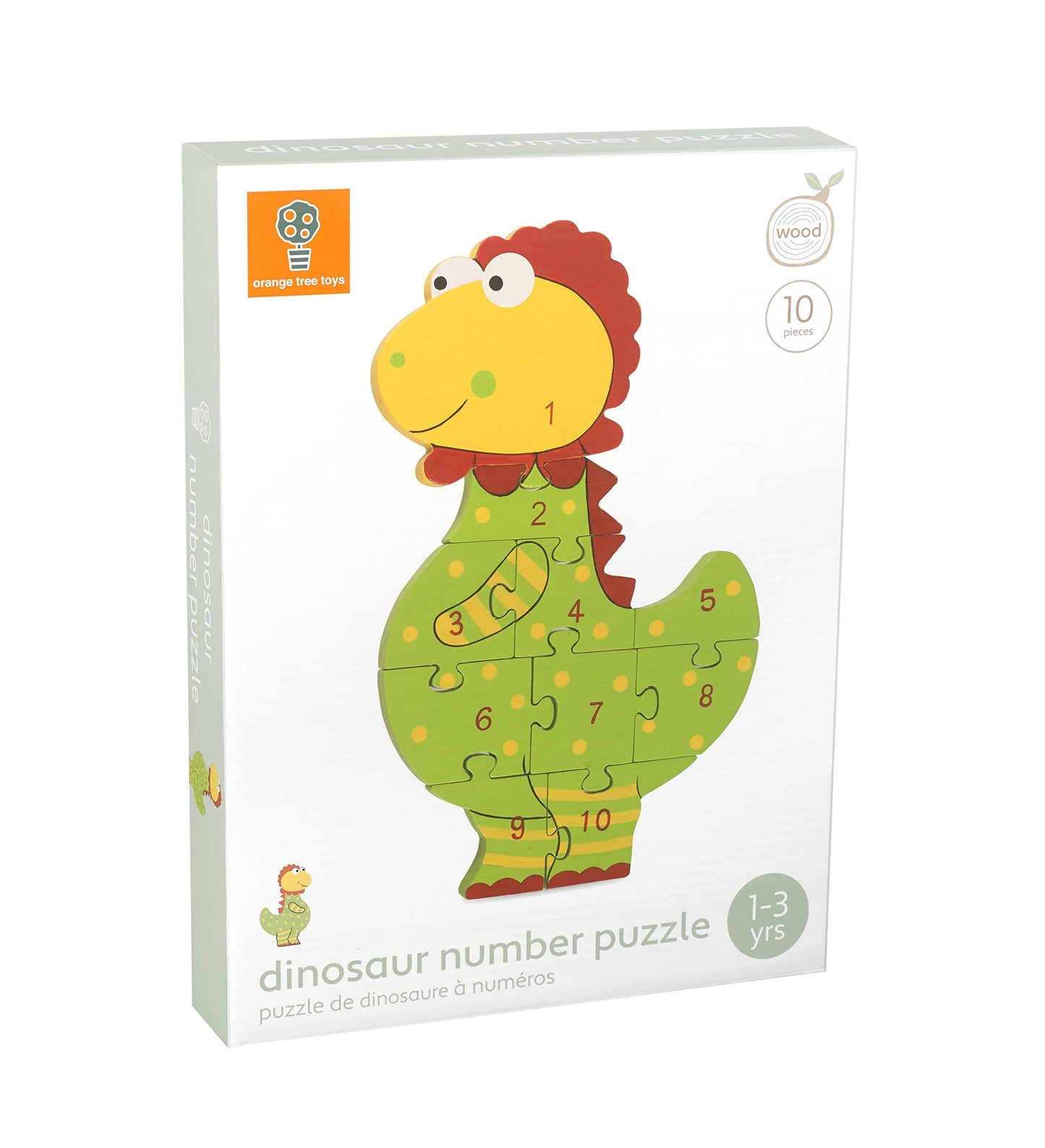 Dinosaur 10 Piece Number Puzzle