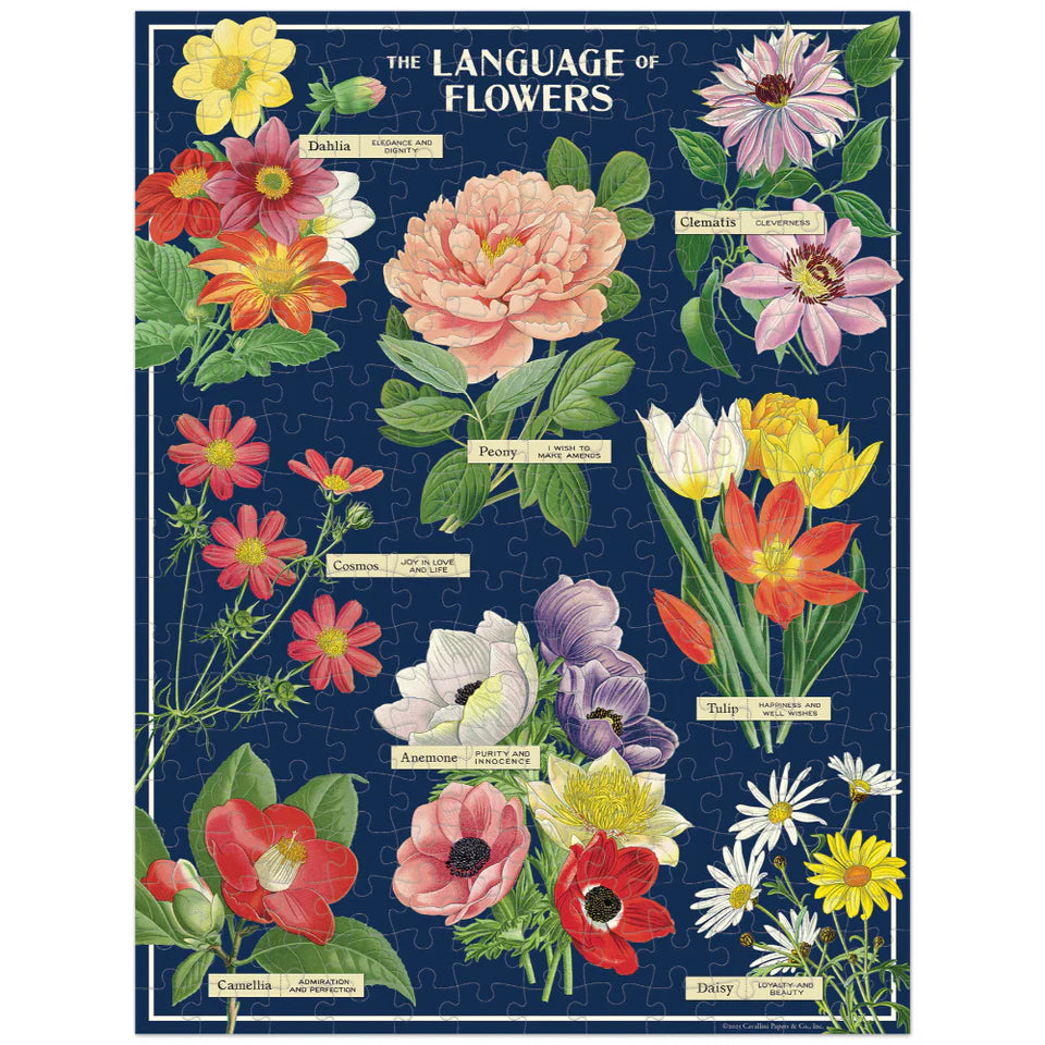 Language of Flowers 240pc Mini Puzzle