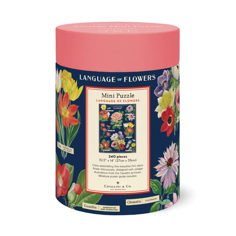 Language of Flowers 240pc Mini Puzzle