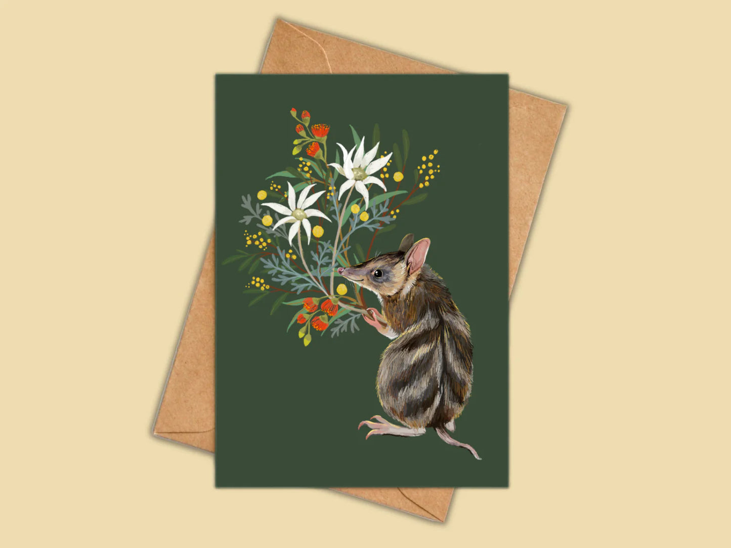 Bandicoot Greeting Card
