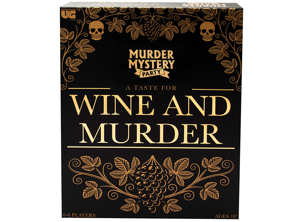 A Taste For Wine And Murder - Murder Mystery Party