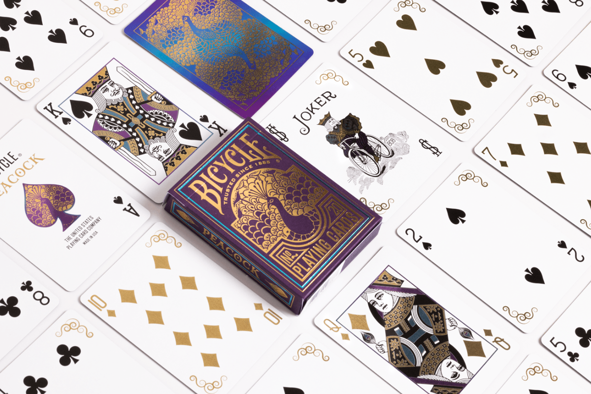 Peacock Playing Cards