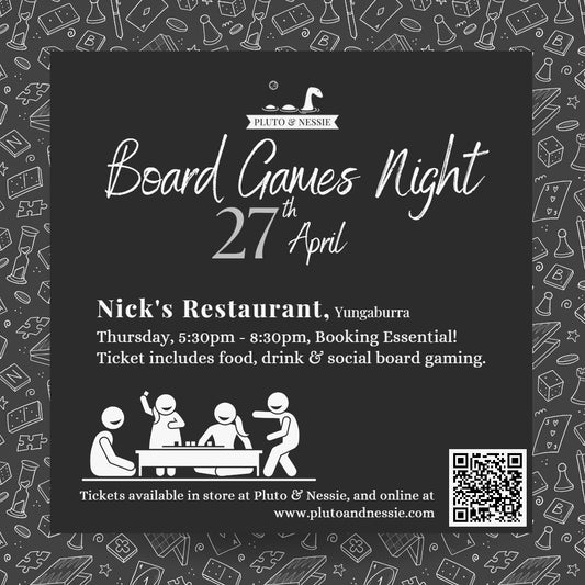 27APR23 - Board Games Night (Nick's Restaurant)