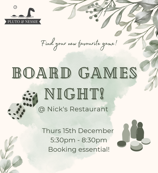 DEC22 - Board Game Night Ticket (Nick's Restaurant)