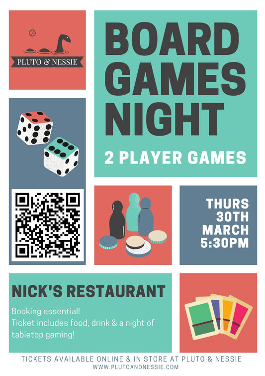 30MAR23 - Board Games Night (Nick's Restaurant)