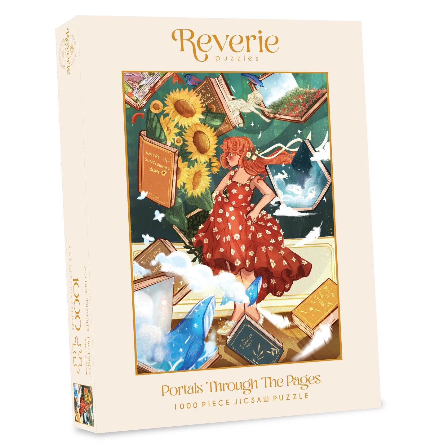 Portals Through The Pages by Reverie Puzzles 1000pc